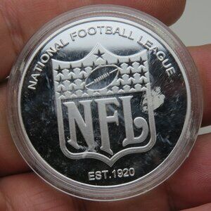 Silver Coin NFL Medalian Collections